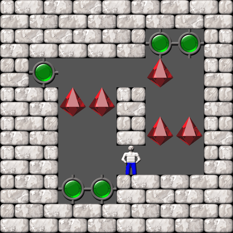 Сокобан More Bugs collections уровень 25